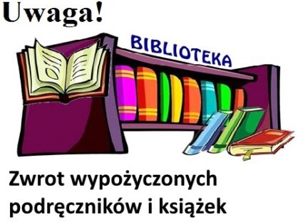 Zwrot podręczników Szkoła Podstawowa