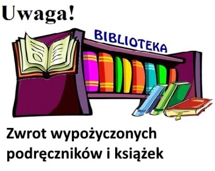 Zwrot podręczników Szkoła Podstawowa