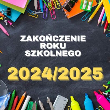 Uroczyste zakończenie roku szkolnego 2024/2025